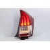 Toyota Prius 09- Red Clear Light Bar LED Tail Lamp